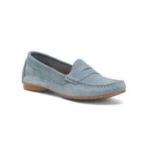 CRUZA Blue Made In Portugal Suede Mocassins